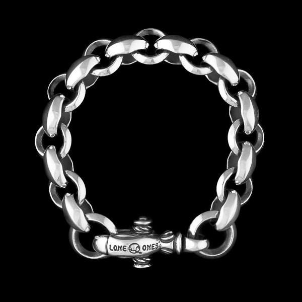 LONE ONES（ロンワンズ） シルク ヘロン シルバーブレスレット