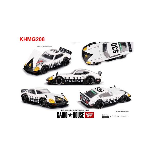 MINI-GT 1/64 Nissan フェアレディ Z Kaido GT ポリス(右ハンドル
