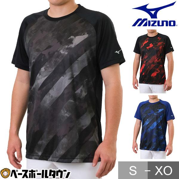 MIZUNO（ミズノ） 野球 グラフィックプリントTシャツ 12JAAT58 : 野球