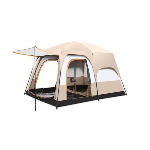 テント 4〜6人用 ツールーム ドーム型テント キャンプ ファミリー