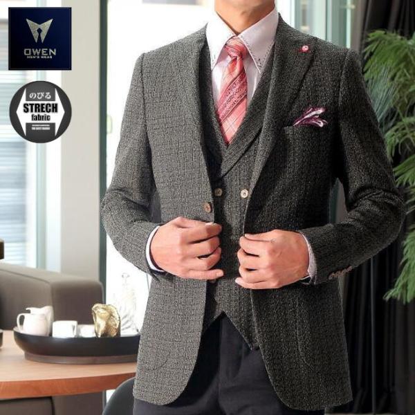 テーラードジャケット ストライプ ブレザー メンズ タイト/スリム