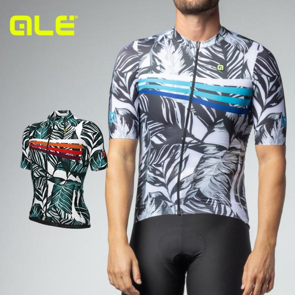 ALE(アレ)サイクルジャージ 夏 半袖 メンズ [UVカット 涼しくドライ