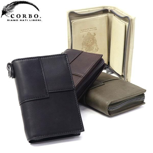 CORBO（コルボ） 最大44%☆3/1迄 財布 メンズ レディース 二つ折り