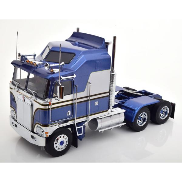 KKスケール Road Kings 1/18 Kenworth K100 Aerodyne 1976 ブルー