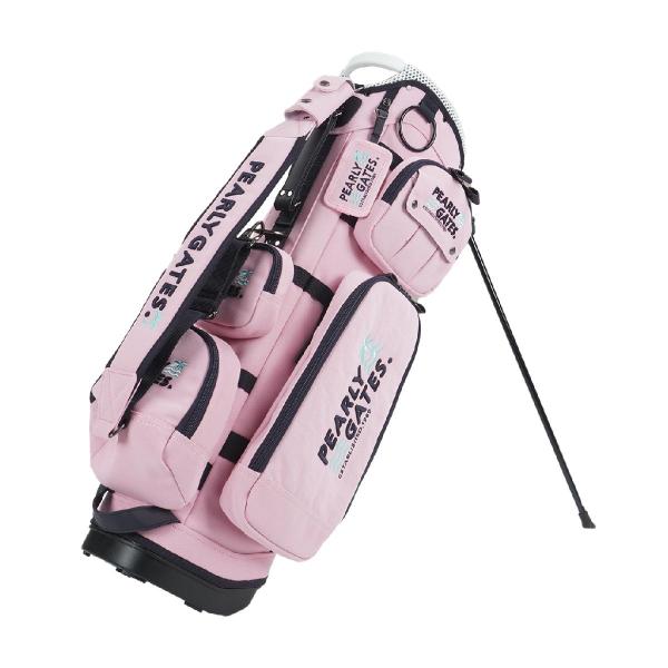 PEARLY GATES セルフスタンド バッグ ピンク 2024年モデル PEARLY