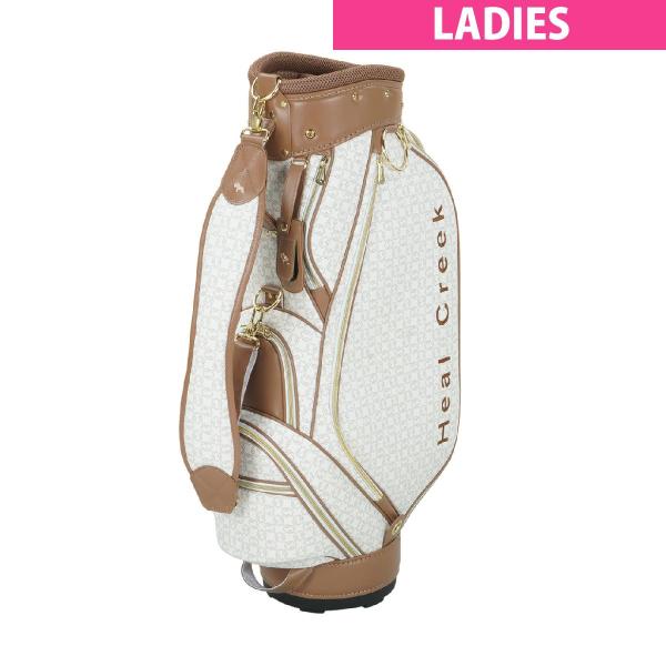 Heal Creek（ヒールクリーク） モノグラムプリント キャディバッグ