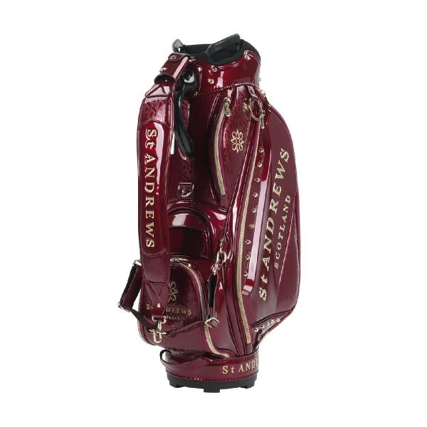 セント・アンドリュース St ANDREWS STAロゴエナメル キャディバッグ