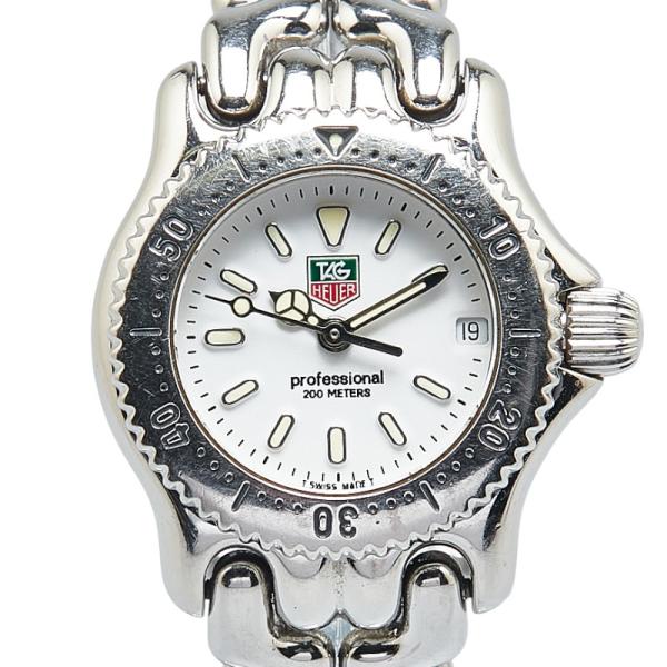 タグホイヤー セル 腕時計 S90.808 クオーツ ホワイト文字盤