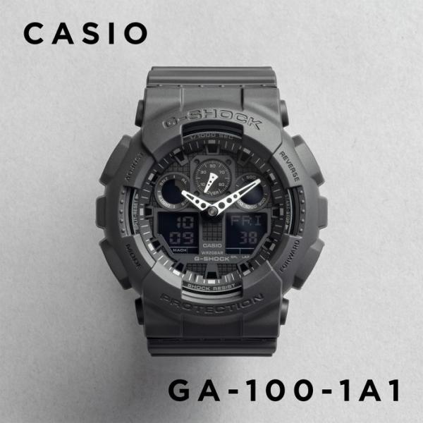 G-SHOCK 海外正規品 10年保証 CASIO カシオ Gショック GA-100-1A1