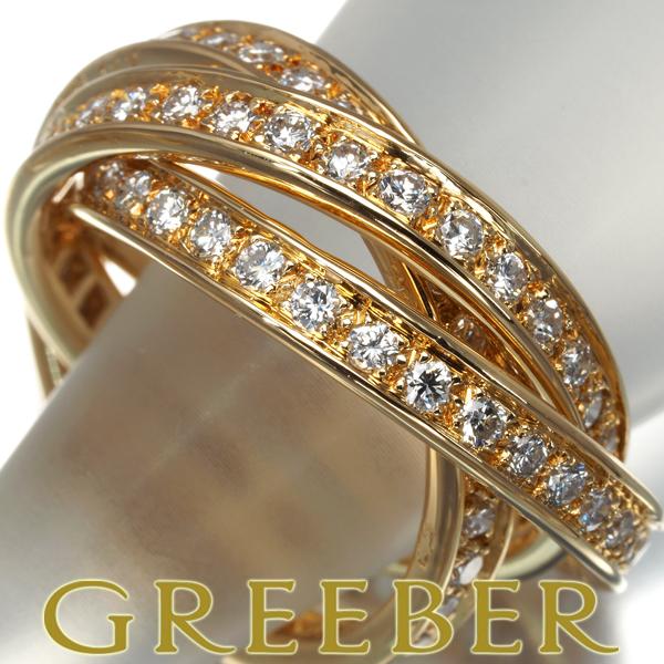 Cartier（カルティエ） トリニティリング ダイヤ ダイヤモンド スリー