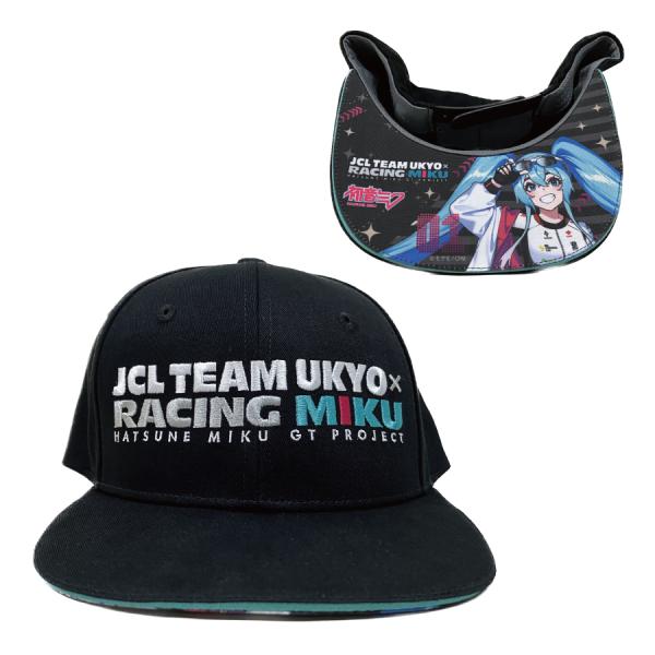 レーシングミク 2024 JCL TEAM UKYO 応援Ver. 平ツバキャップ : GSR