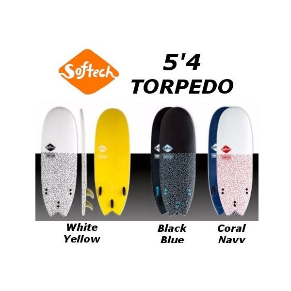 レビューを書いて送料無料 SOFTECH TORPEDO 5'4