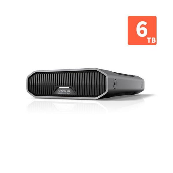 SanDisk Professional SDPHF1A-006T-SBAAD 外付けHDD G-DRIVE 6TB USB