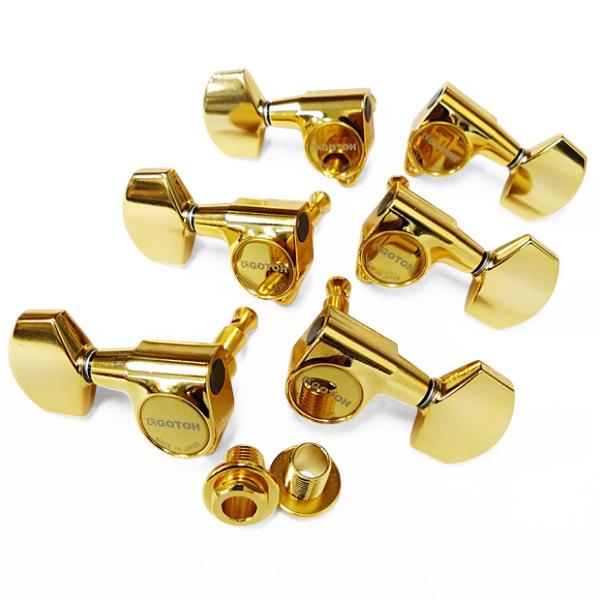 ゴトー ギター ペグ GOTOH SG301 01 GG ゴールド LR/G 両側 6個セット