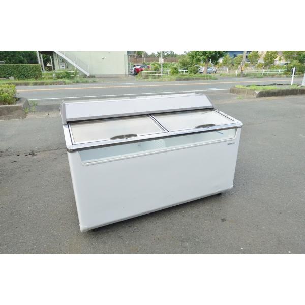 W135cm 253L サンヨー 冷凍ショーケース SCR-135G 100V 冷凍ストッカー