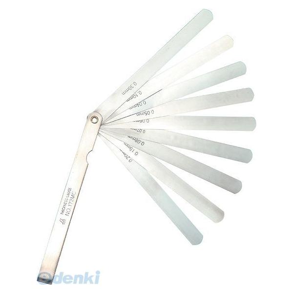 シンワ測定 73781 シックネスゲージ C 150mm 9枚組 73781: 測定器