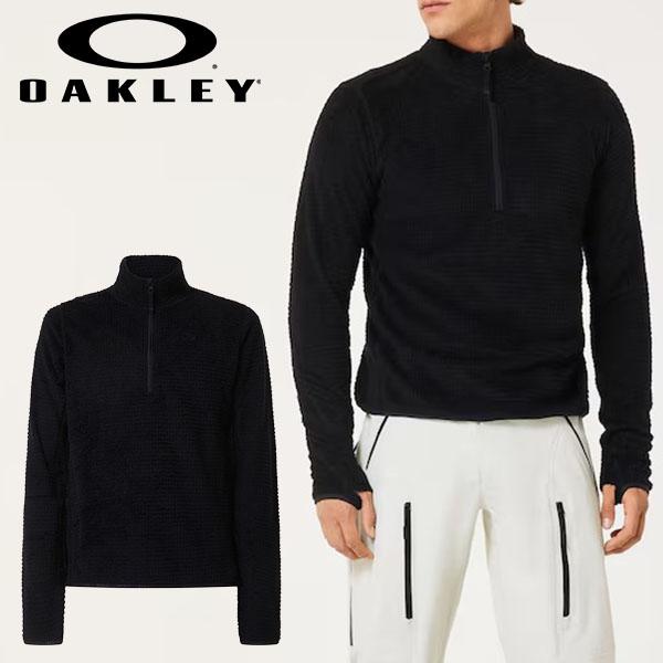 OAKLEY（オークリー） フリース ジャケット メンズ ハーフジップ