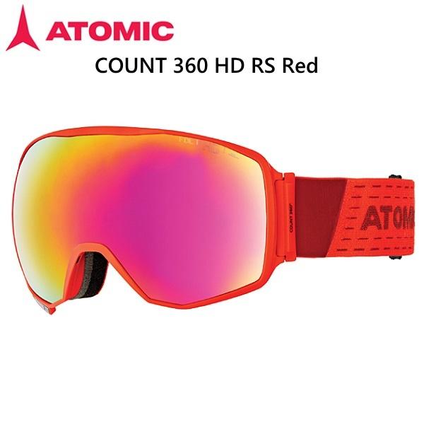 ATOMIC（アトミック） ATOMIC＜ゴーグル＞COUNT 360 HD RS Red