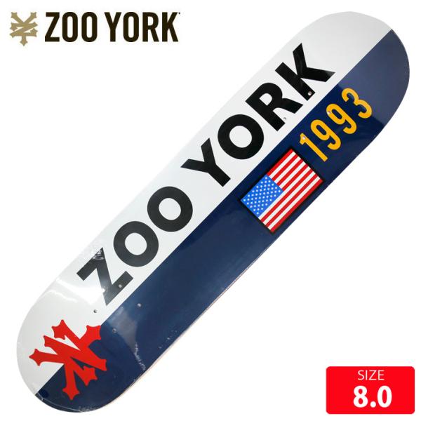 ZOO YORK（ズーヨーク） スケボーデッキ ZOOYORK ZY SPORTS DECK 8.0
