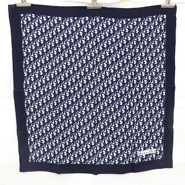 クリスチャンディオール Christian Dior スカーフ ヴィンテージ シルク