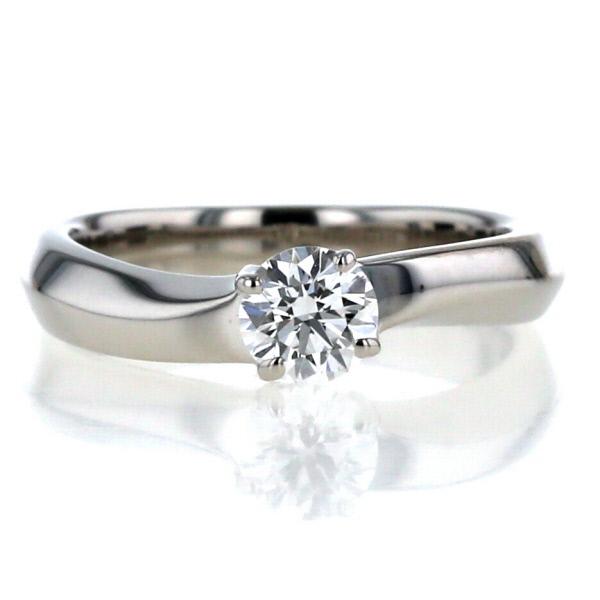 MIKIMOTO ミキモト Pt950 プラチナ リング ダイヤモンド0.35ct 一粒石