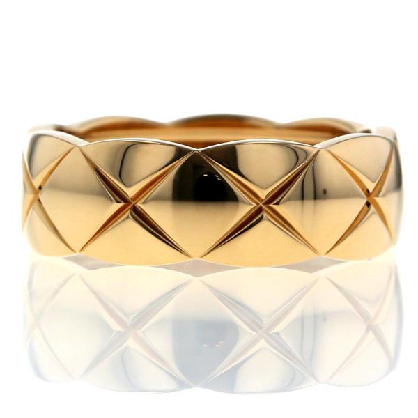 CHANEL シャネル K18YG イエローゴールド ココクラッシュ ミディアム