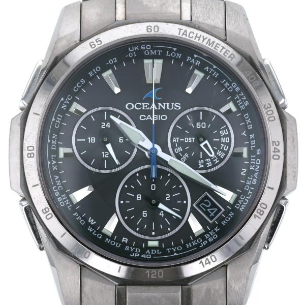 カシオ CASIO オシアナス デイト マンタ OCW-S1000 電波ソーラー