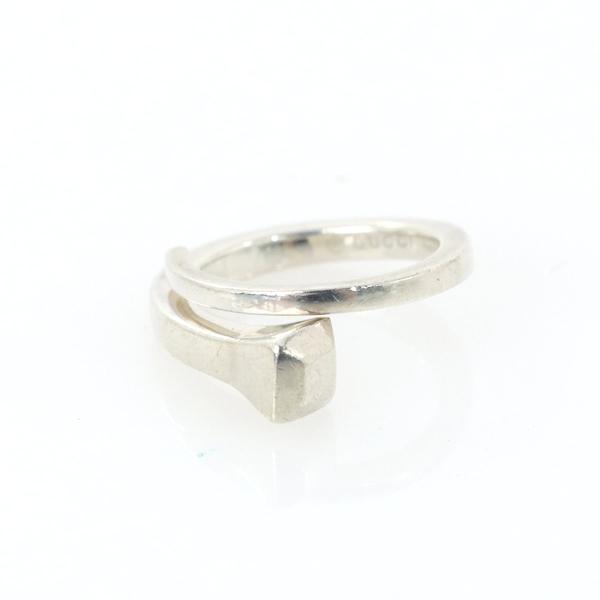 キオド モチーフ 21号 シルバー ネイル グッチ リング 釘 GUCCI