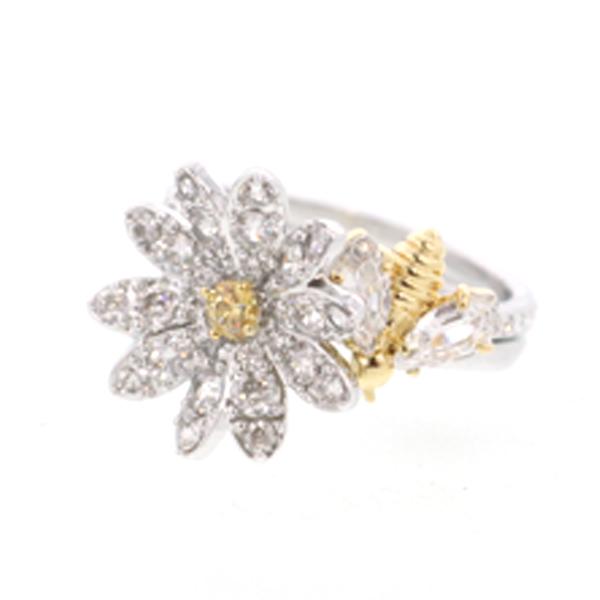 スワロフスキー SWAROVSKI ETERNAL FLOWER 花 ハチ リングセット