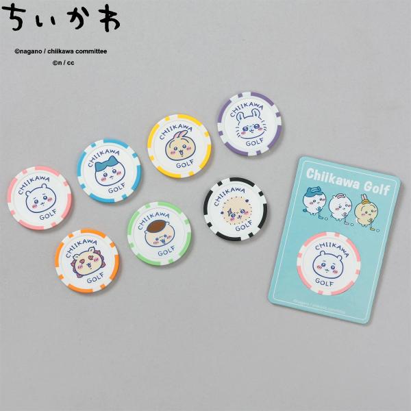 ちいかわ GOLF カジノ マーカー ゴルフマーカー 「 2409-CKG008