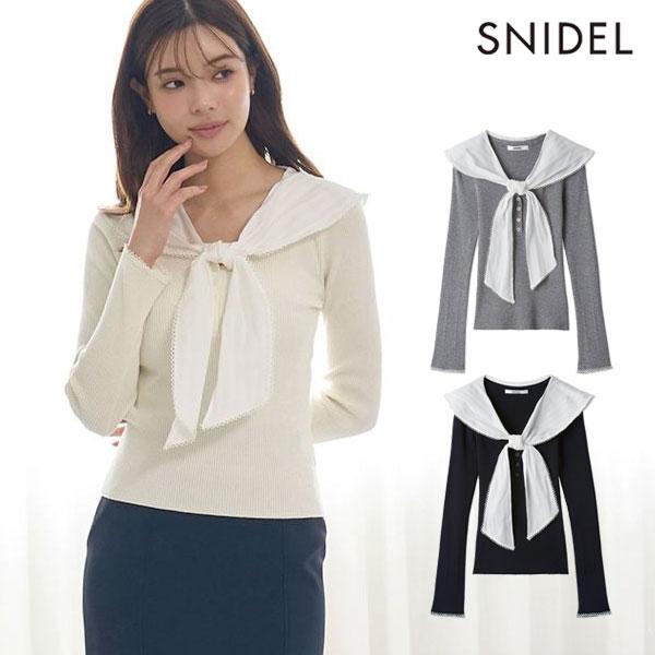 SNIDEL（スナイデル） 新作10%OFF トップス 25秋冬 Sustainable