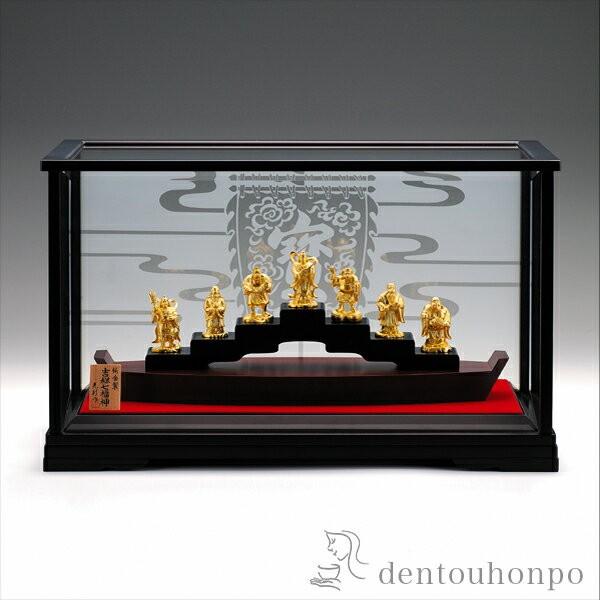 純金 吉祥七福神 B 140g ( 光則（金工芸） 木札名入れ有料 恵比寿 大黒