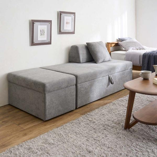 dinos（ディノス） コンパクト収納ソファベッド 椅子 チェア ベンチ