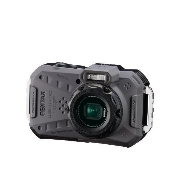 ペンタックス PENTAX WG-1000 [グレー] 本格防水アウトドアカメラ 防塵