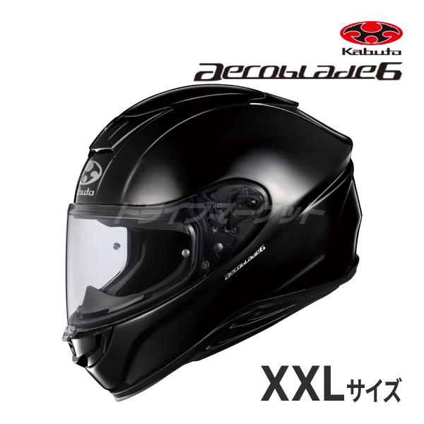 AEROBLADE OGK KABUTO 6 ブラックメタリック XXL(63-64cm) ヘルメット