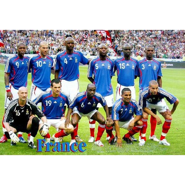 フランス代表（ワールドカップ2006）ポスター : サッカーショップ