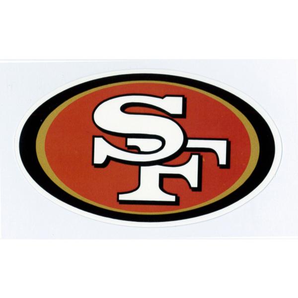 サンフランシスコ・49ers(NFL)チームロゴ・ステッカー［st-NFL028