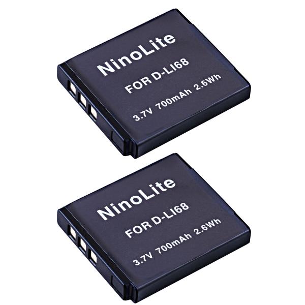 2個セット 富士フィルム FUJIFILM NP-50 互換バッテリー XF1 X10 等