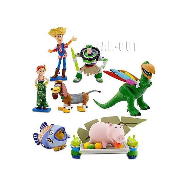 トイストーリー ハワイアン・バケーション PVCフィギュア ディスプレイ