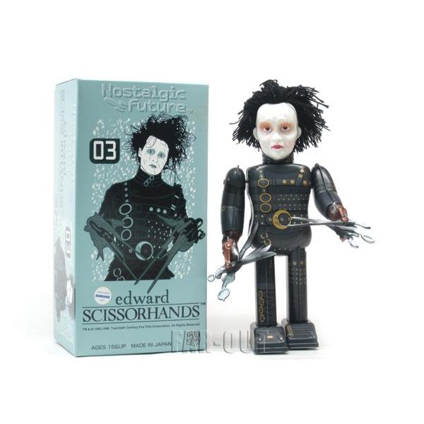 シザーハンズ エドワード ジョニーデップ ぜんまい式 ブリキトイ