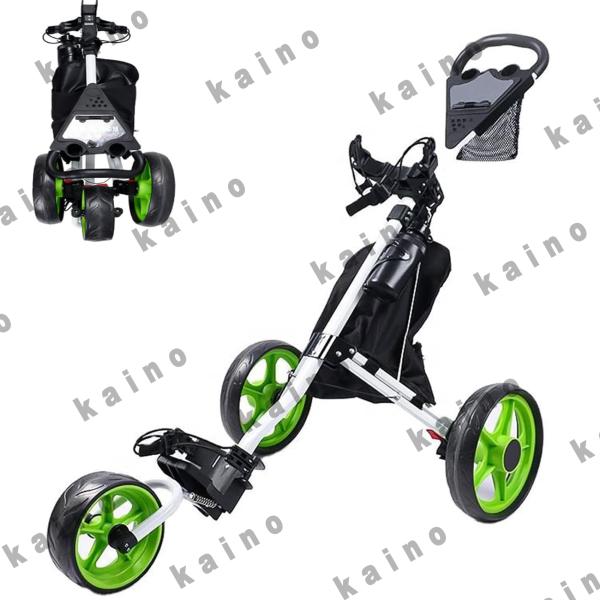 ンゴルフカート 軽量 ゴルフプッシュカート プッシュプルゴルフカート