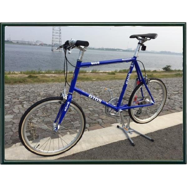 GIOS（ジオス） MIGNON Cr-Mo特有の細身のフレームデザインが特徴的で