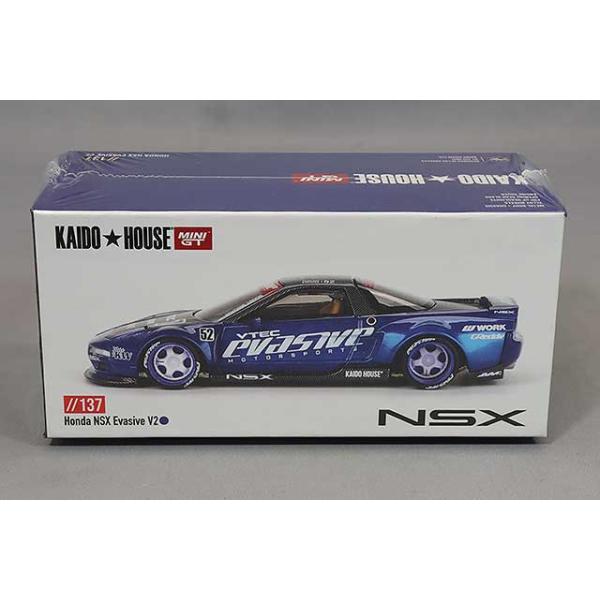 KAIDO HOUSE x TSM ミニGT 1/64 ホンダ NSX Evasive V2 (左ハンドル