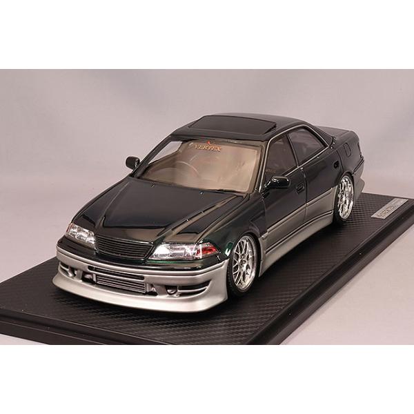 イグニッションモデル 1/18 VERTEX JZX100 マークII ダークグリーン