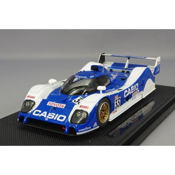 ミニカー/完成品 エブロ 1/43 トヨタ TS010 CASIO 1992 ルマン24H 2位