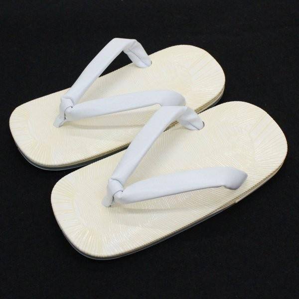 七五三 草履 男の子用 雪駄 3歳 5歳 16.5cm 18.0cm 単品 白 男児 子供