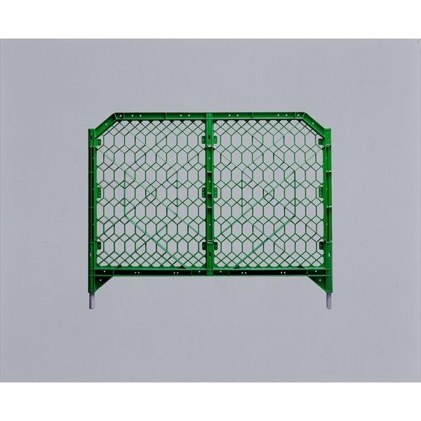 日本緑十字社 バリアフェンス ブルー 50m 仮囲み フェンス 日本緑十字