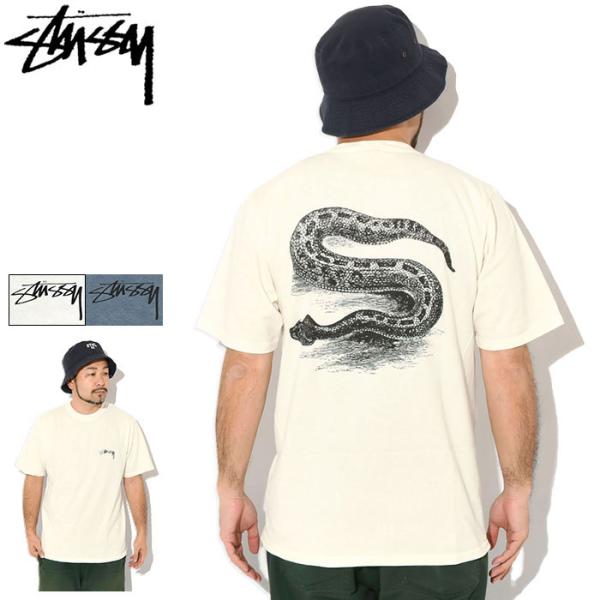 STUSSY（ステューシー） Tシャツ 半袖 メンズ Serpent Pigment Dyed