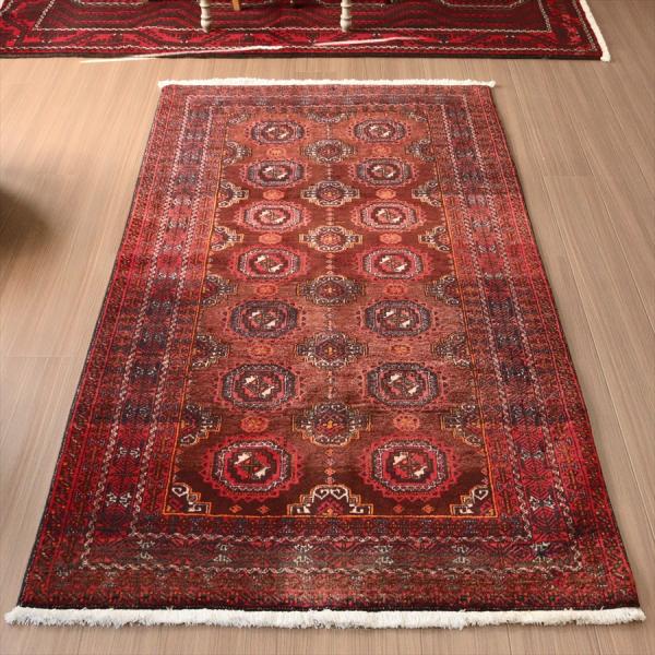 ✦vintage rug✦117cm×65cm ペルシャ絨毯 バルーチ ギュル ✦vintage