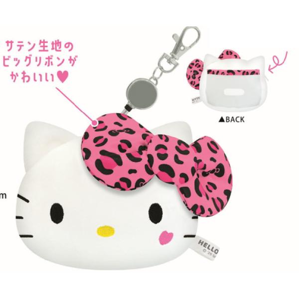 カミ306880 サンリオキャラクターズ ぬいぐるみパスケースピンク